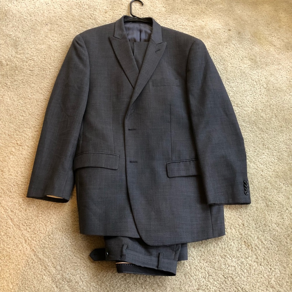 $300 Michael Kors Gray Two-piece wool suit